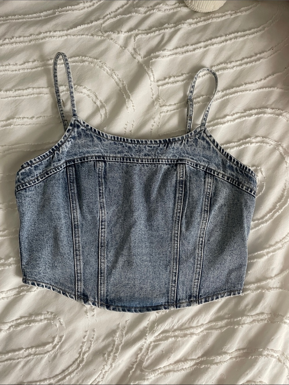 Denim Crop top Cami